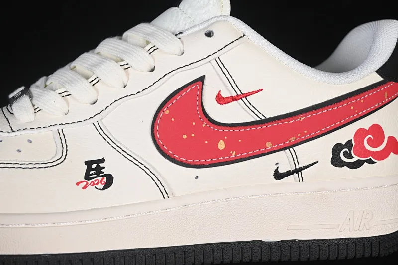 All categories Nk Air Force 1 Air Force series Nk Air Force 1 Low Air Force low-top Nike Air Force 1'07 Low Year of the Horse limited edition Get rich immediately Air Force 1 low-top casual sneakers MZ9588-830